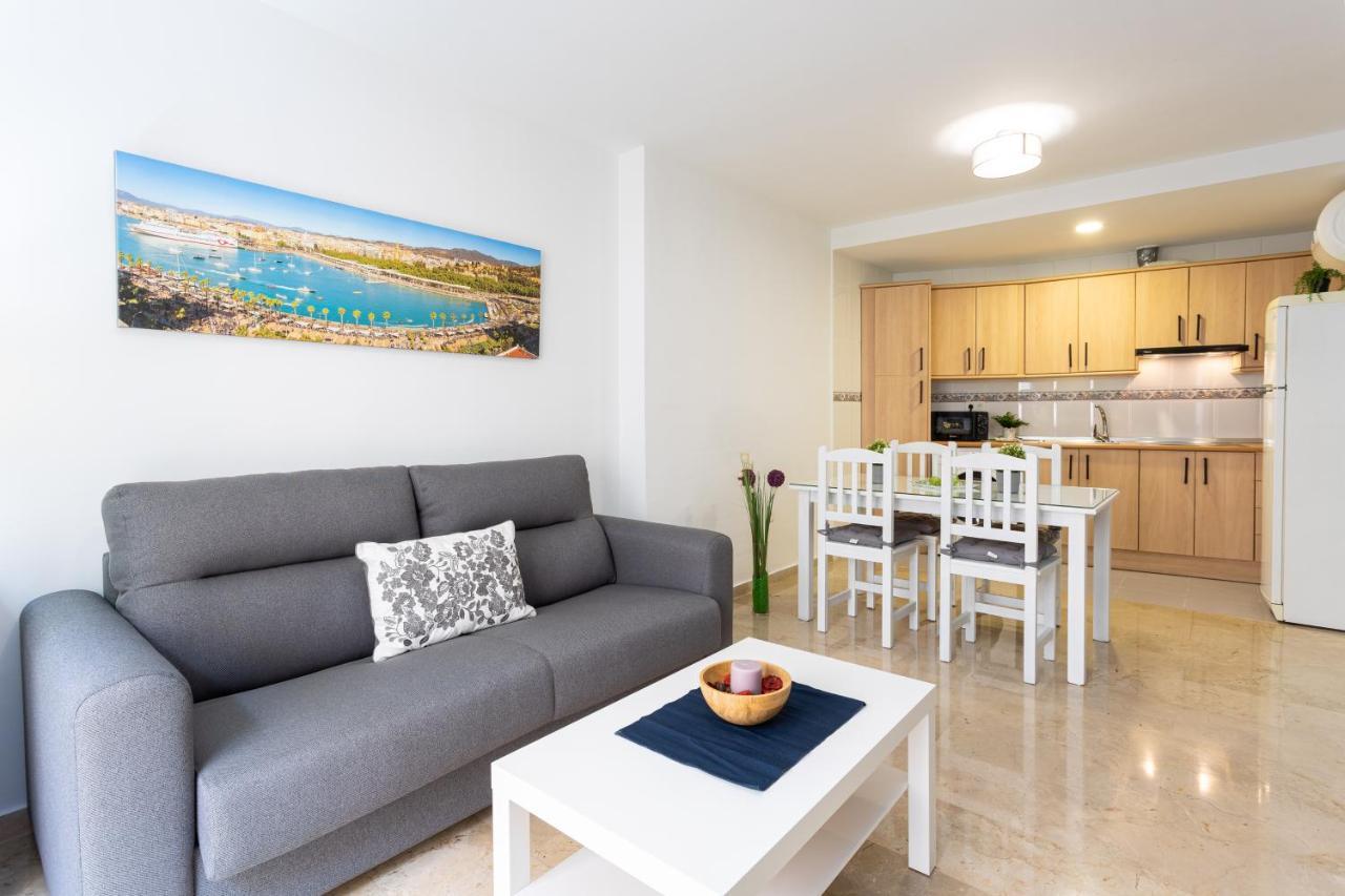 Holidays2Malaga Capuchinos French Balconies, Private Parking, Wifi & Air Con Экстерьер фото